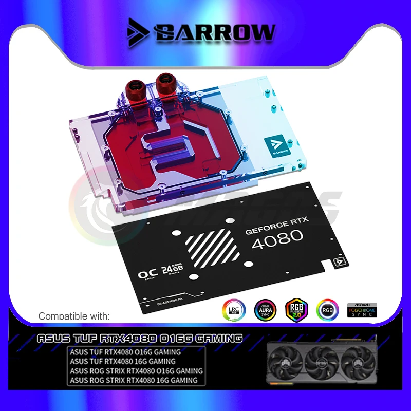 Barrow BS-AST4080-PA,4080 GPU  - Rtx 4090 Water Block review and price
